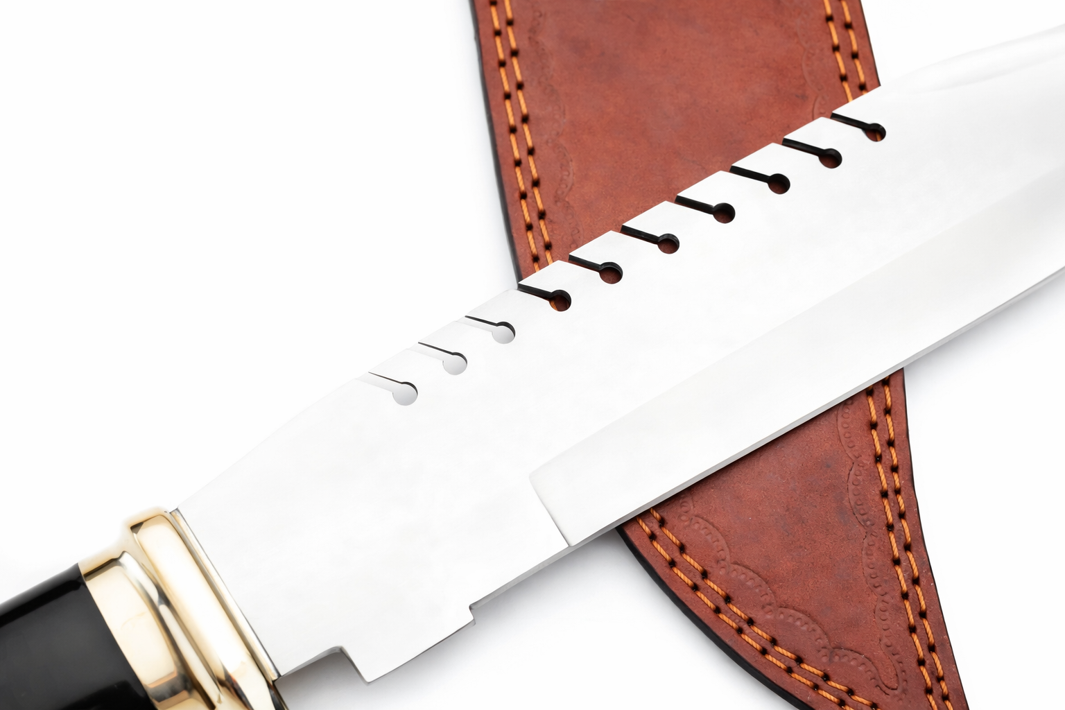 Large Handmade Forged Crocodile Dundee Knife Custom D2 Steel Blad 1- VALYRIAN BLADE